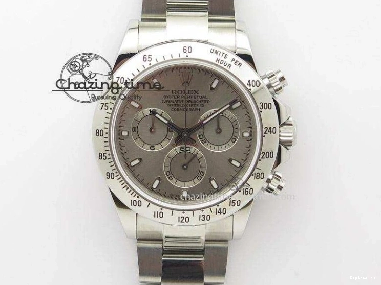 1223 FashionForward Daytona White Ceramic 5GF Best Edition White Black Dial on White Rubber Strap A 2329